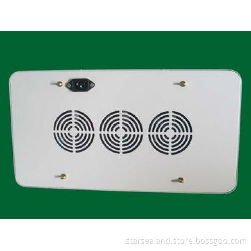 360W square LED grow light with 450, 660 or 730nm wavelength